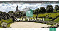 Desktop Screenshot of guide-charente-maritime.com